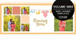 Baby Shower Templates 12X30 - 0004